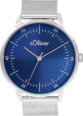 Produktbild von s.Oliver Herren Uhr Armbanduhr Edelstahl silber 2036543