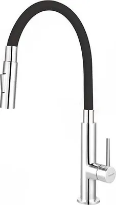 Produktbild von Küchenarmatur Zorba Slim 2F BZR43B Schwarz