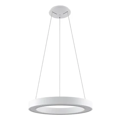 Produktbild von Arcchio Sharelyn LED-Pendelleuchte, Ø 80 cm, weiß, Ring, CCT