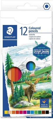 Produktbild von STAEDTLER Farbstift aquarell 12ST