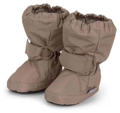 Immagine prodotto di Sterntaler 5101510, Scarpe-calzino, Unisex, Bambino, Marrone, Tinta unita, 10 - 11,2 cm