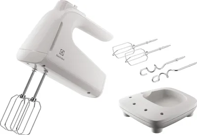 Produktbild von Electrolux EHM4W, Handmixer, Weiß, Mixen, 1,2 m, 3,6 l, Tasten