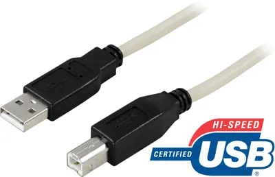 Immagine prodotto di DELTACO Cavo USB 2.0 Tipo A - Tipo B 0,5 m
