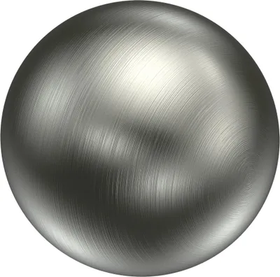 Produktbild von Interdeco Endstücke / Zierabschlüsse für Gardinenstangen mit 16 mm Ø Edelstahl, Typ Puros (Kugel), Pack. 2 Stück