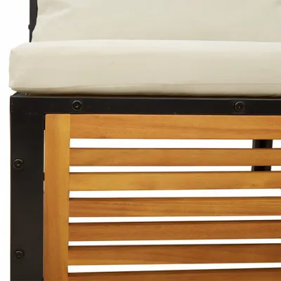 Obrázok produktu pre Záhradná stolička - Záhradná stolička - Balkónová stolička - Relaxačná stolička - Stolička bez podrúk - Masívne akáciové drevo