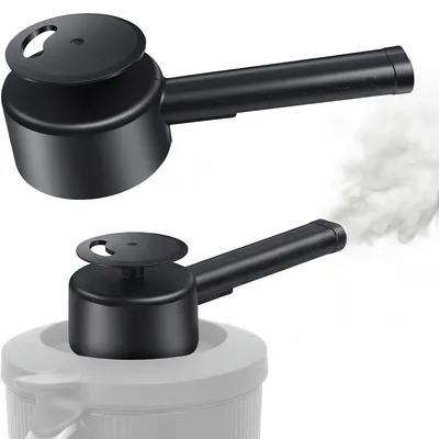 Produktbild von Dampfumleiter Zubehör für Thermomix TM7, drehbarer Dampfableiter zum Schutz von Küchenschränken