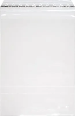 Produktbild von Adhäsionsverschlussbeutel, 300x400 + 50 mm, 40my PP mit Lochung Tüten 200 Stk.