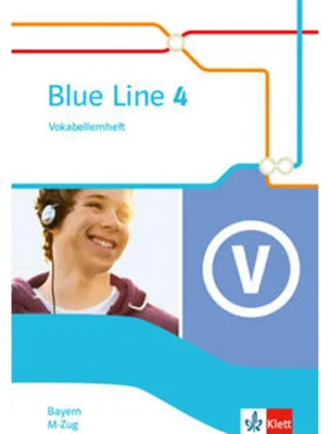 Obrázok produktu pre Blue Line 4 M-Zug. Ausgabe Bayern. Vokabellernheft Klasse 8