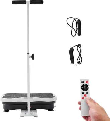 Image de Trilplaat Fitness - Plateforme de vibration pour l'entraînement - Entraînement à domicile - 120 niveaux de vitesse - 180 watts - Noir
