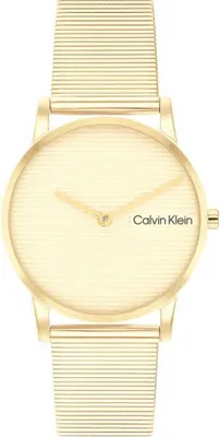 Obrázek produktu pro Zegarek damski CALVIN KLEIN 25100035 złoty fashion