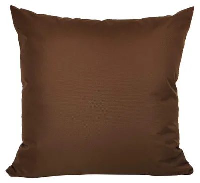 Produktbild von JACK 1x 60x60cm Outdoor Kissenhülle Bezug Kissen Hülle Lounge Garten Einfarbig, Farbe:Braun