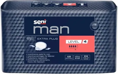 Produktbild von Seni Man Inkontinenzeinlage extra plus Level 4 12X15 St