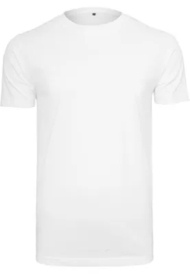 Produktbild von Build Your Brand BY136 | Herren T,Organic T-Shirt Round Neck, Single-Jersey - Farbe: White - Größe: XL