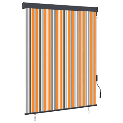 Immagine prodotto di vidaXL Tenda a rullo per esterni 140x250 cm giallo e blu