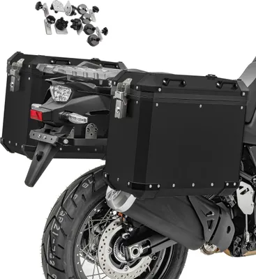 Produktbild von Alukoffer Set für BMW R 100 GS / PD Seitenkoffer GX-38-45 schwarz
