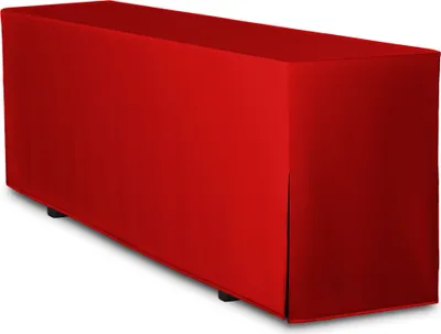 Produktbild von TexDeko Biertischhusse Premium für Bierzeltgarnitur 220 x 70cm Blickdicht waschbar nur Tisch (Rot)