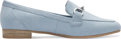 Produktbild von MARCO TOZZI Damen Slipper Zierspange Loafer samtige Haptik 2-24212-42, Größe:42 EU, Farbe:Mehrfarbig