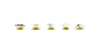 Produktbild von NOCH Blumen, H0 (1:87)/TT (1:120), Mehrfarbig