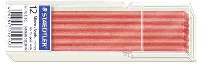 Produktbild von STAEDTLER Lumocolor omnichrom 218 wasserlösliche Mine Einzelprodukt rot