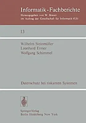 Obrázek produktu pro Datenschutz bei riskanten Systemen
