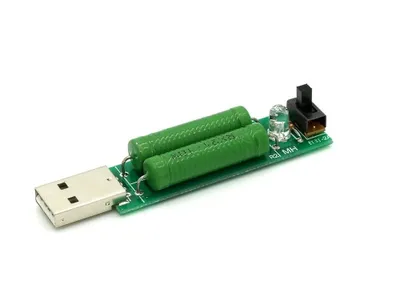 Produktbild von USB Last-Tester / Lastwiderstand für 1A / 2A