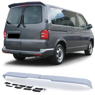 Produktbild von Dachspoiler Heckspoiler Sport Optik mit ABE für VW T6 T6.1 mit Hecktüren 2015-
