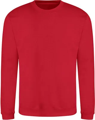 Produktbild von Just Hoods AWDis Sweatshirt Rundhals Standard-Passform mit gebürstetem Innenvlies