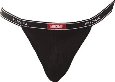 Obrázek produktu pro Barcode Berlin Rib Thong PROUD BOY Black - Größe S