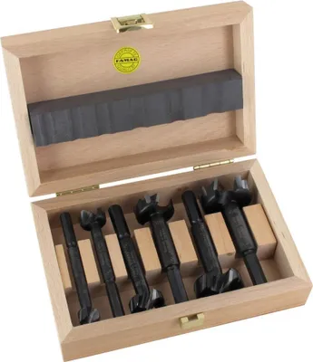 Image de FAMAG 6-teiliger Bormax Hartmetall-Forstnerbohrersatz D=15,20,25,30,35,40mm