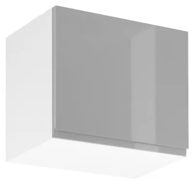 Produktbild von Glanzia Hängeschrank 50 cm G50K – Grau Hochglanz