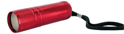 Zdjęcie produktu dla Schwaiger TLED200R 531, Latarka ręczna, Czerwony, Aluminium, Przyciski, IPX4, CE