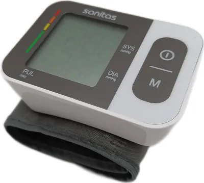 Obrázok produktu pre Sanitas SBC 15, Zápästie, Automatické, Šedá, Biela, LCD, 2 používateľ / -ov, 14 - 19,5 cm
