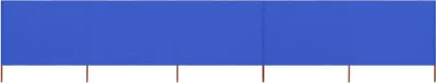 Produktbild von 5-teiliges Windschutzgewebe 600 x 160 cm Azurblau , Markisen Design 2024