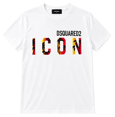Produktbild von Dsquared2 ICON Sunset Cool T-Shirt Herren Weiß S