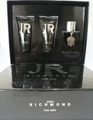 Produktbild von John Richmond For Men 50 Ml Eau De Toilette Spray + Shower Gel + After Shave Balm