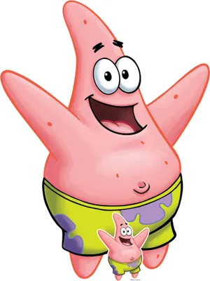 Obrázek produktu pro Spongebob - Patrick Star - kartonový stojan - 123x92 cm