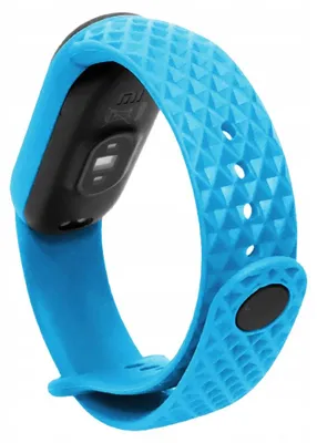 Zdjęcie produktu dla Opaska ChronSmarta do smartband'a Xiaomi Mi Band 5 / 6 / 7 (Niebieski)