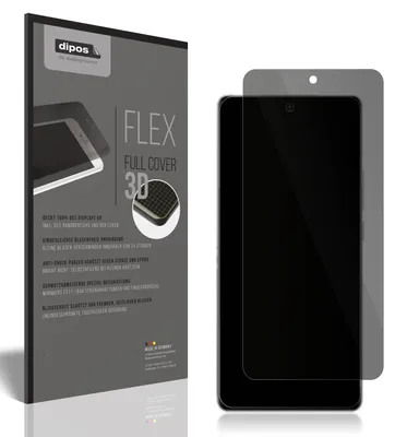 Produktbild von Full Cover Privacy Blickschutzfolie für Realme GT 6 T Folie Anti-Shock