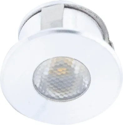 Produktbild von Siro Led Einbaustrahler SL-Mono Mini08, ansteuer- und dimmbar, 3000K warmweiß, alufarbig, 24 V/DC
