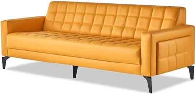 Produktbild von Sofa-Set Ledersofas Modern Gelb Chesterfield 3-Sitzer 2-Sitzer Sessel