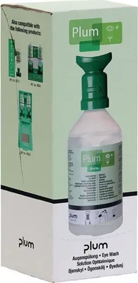 Productafbeelding van Oogspoelfles 500 ml, 3 jaar houdbaar (ongeopende fles), conform DIN EN 15154-4