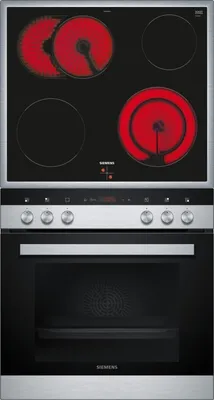 Produktbild von - Siemens EQ111KS01B Herdset (HE113FBS2 + EA64RGNA1E + HZ438201)