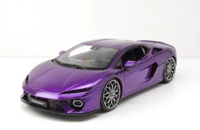 Produktbild von Bburago 11052L Lamborghini Temerario 2024 lila 1:18