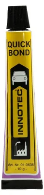 Produktbild von INNOTEC Quick Bond Sekundenkleber 10 g Tube Gelkleber 1 Stck.