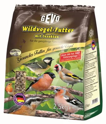 Produktbild von GEVO® Wildvogelfutter mit Insekten 2,5 kg