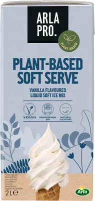 Arla Pro Plant Based Softeismix Vanille pflanzliche Basis 2000ml