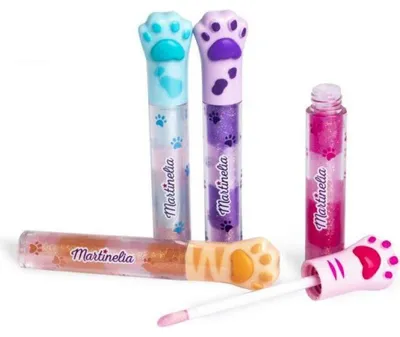 Produktbild von Martinelia Paw Lip Gloss, Lipgloss-Bastelset für Kinder, 3 Jahr(e)