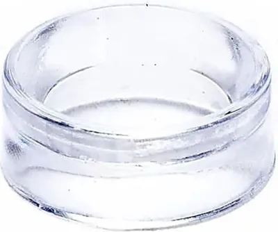Produktbild von Transparenter Ständer für Edelsteinkugeln – Packung mit 24 Stück – 1,5 x 0,6 cm
