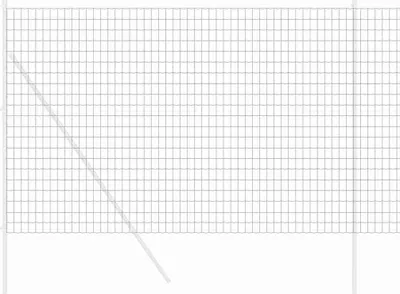 Zdjęcie produktu dla Ogrodzenie Euro Szary 1,5 x 10 m Żelazo pokryte PVC