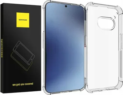Immagine prodotto di Custodia in silicone SPACECASE Anti-shock per il telefono Nothing Phone 2A / 2A Plus Trasparente